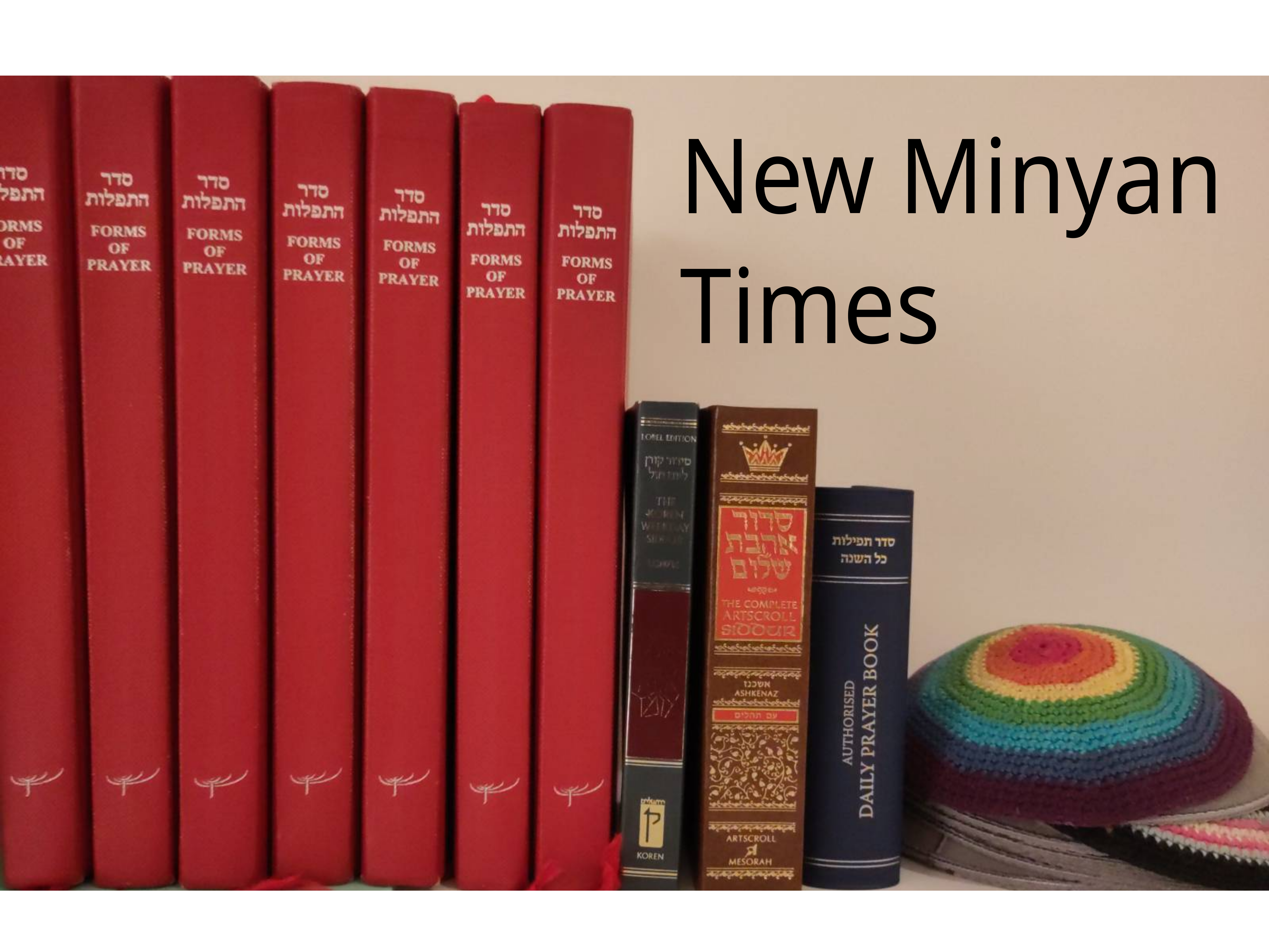 New Minyan Times